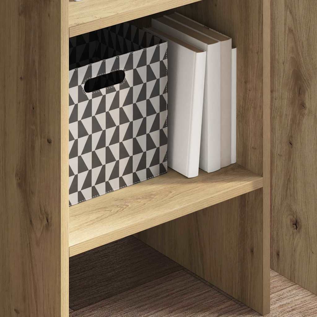 Bücherregal Weiß 40x35x180 cm Holzwerkstoff
