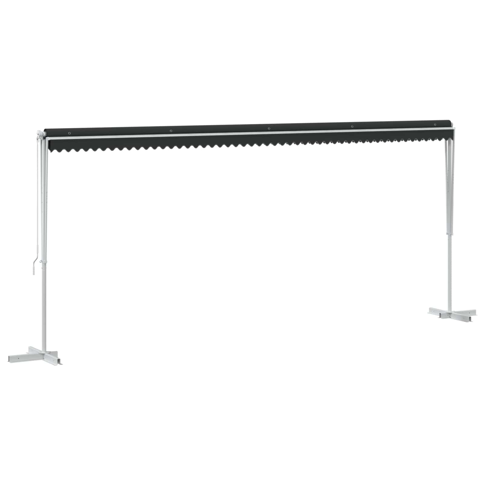 Freistehende Markise 400x300 cm Anthrazit