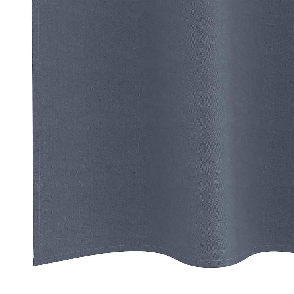 Verdunkelungs-Vorhänge mit Ringen 2 pcs Beige 140 x 140 cm