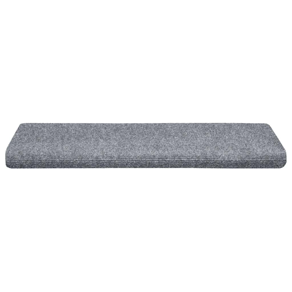 Stufenmatten Selbstklebend 15 Stk. 65x21x4 cm Hellbraun Rechteckiger Rand