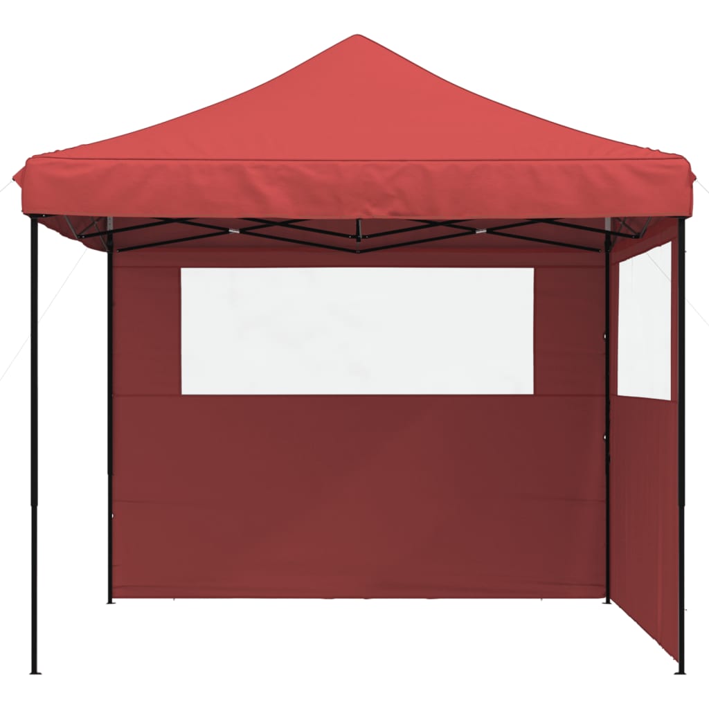 Partyzelt Faltbar Pop-Up Schwarz 292x292x315 cm