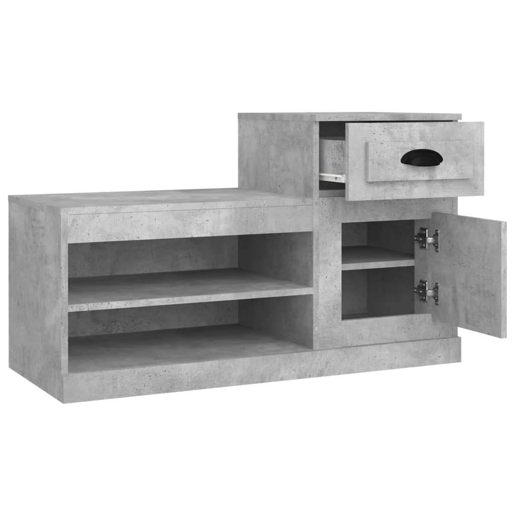 Schuhschrank Weiß 100x42x60 cm Holzwerkstoff