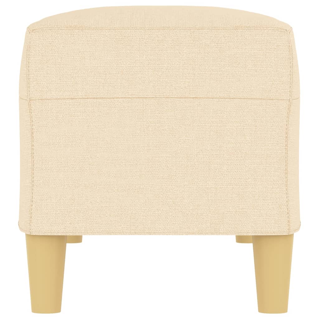 Sitzbank Hellgrau 70x35x41 cm Stoff