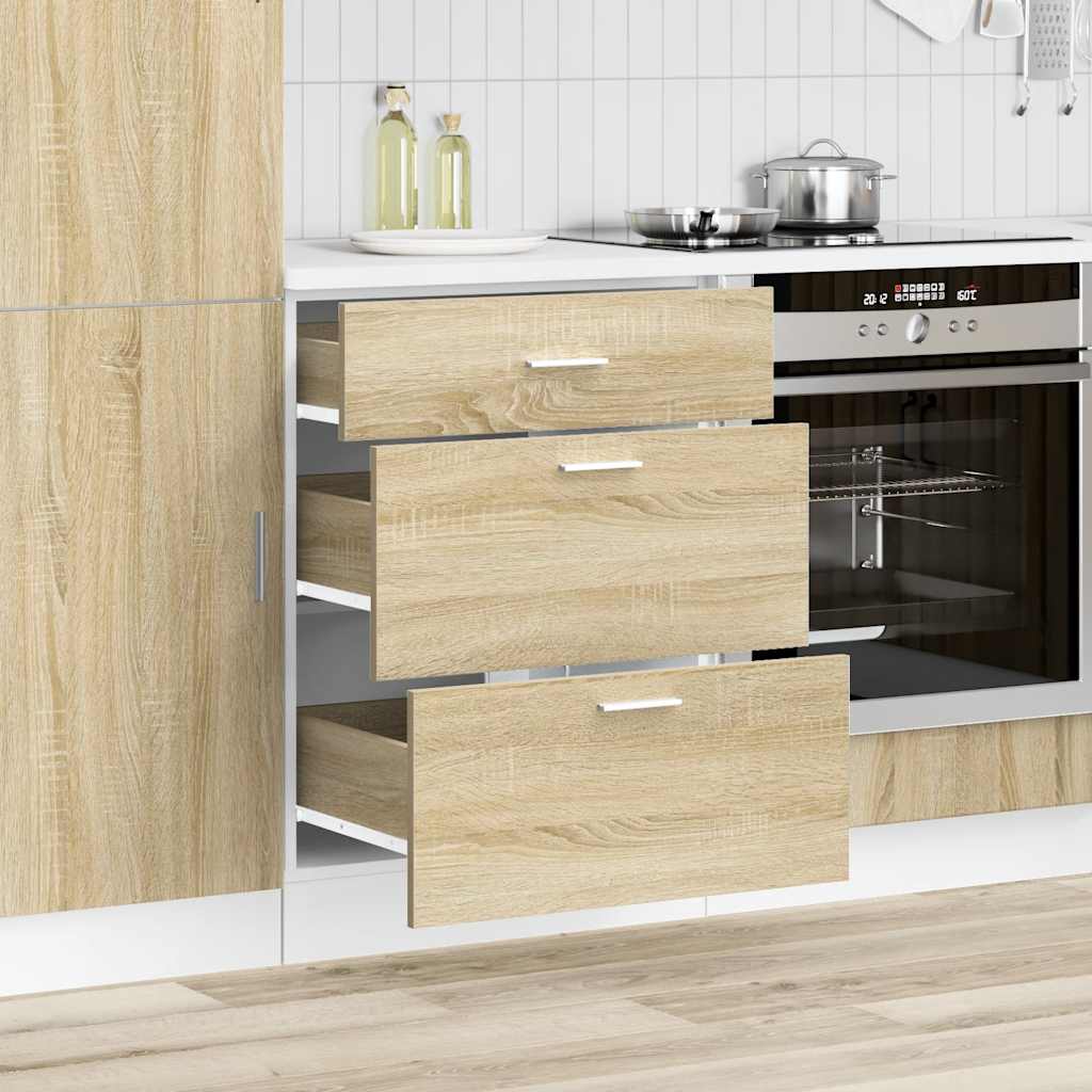 Unterschrank Lyon Weiß 60x46x81,5 cm Holzwerkstoff