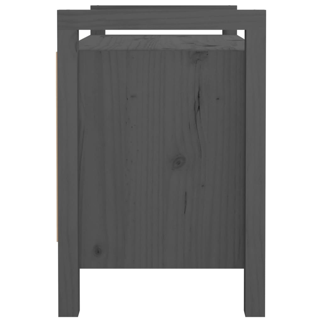 Flurbank 80x40x60 cm Massivholz Kiefer