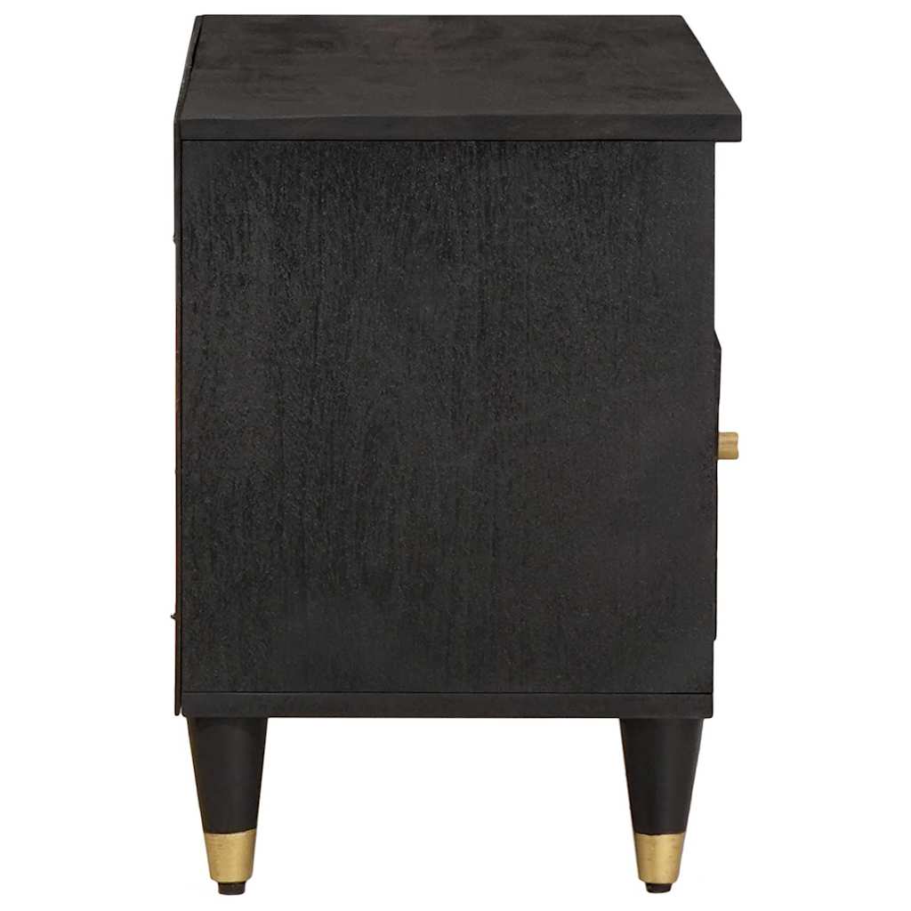 TV-Schränk Honigbraun 80 x 33 x 46 cm Massivholz Mango