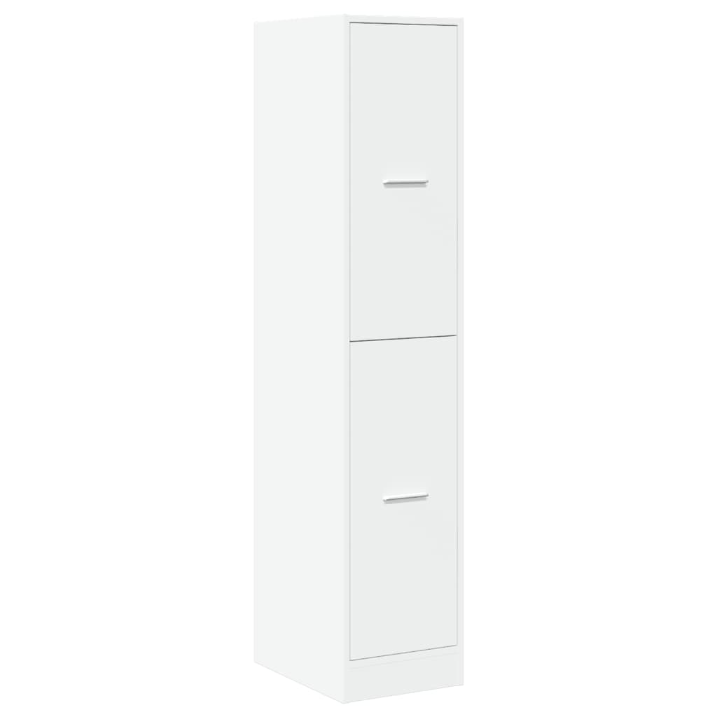 Apothekerschrank Weiß 30 x 41 x 174,5 cm Holzwerkstoff