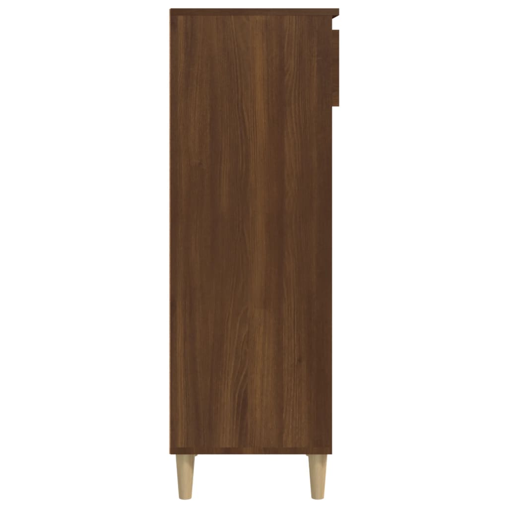 Schuhschrank Weiß 40x36x105 cm Holzwerkstoff