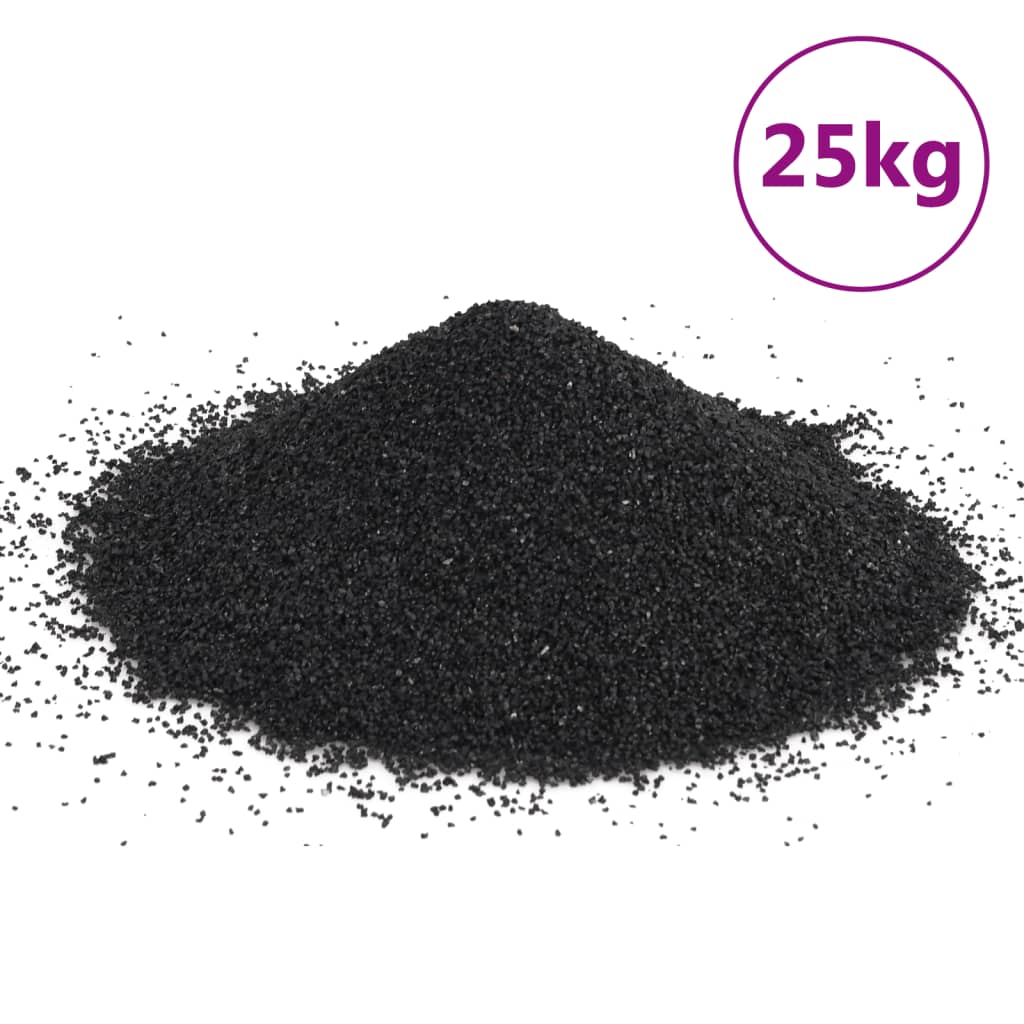 Aquariensand 10 kg Schwarz 0,2-2 mm