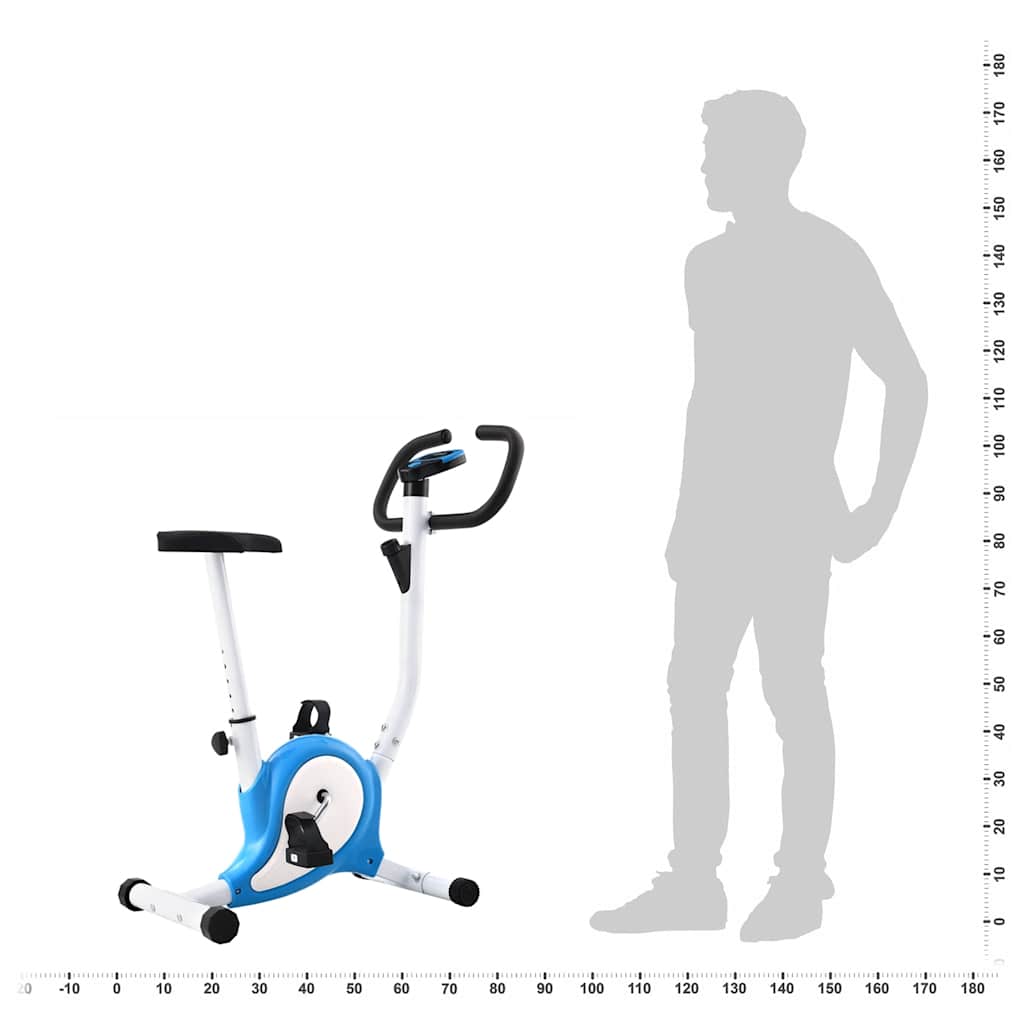 Heimtrainer mit Riemenantrieb Schwarz