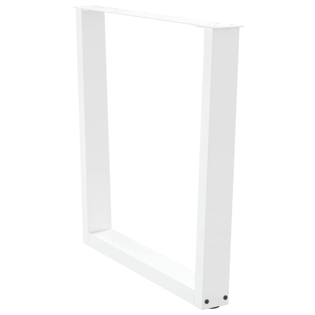 Couchtischbeine V-Form 2 Stück Schwarz 30x(30-31,3) cm Stahl