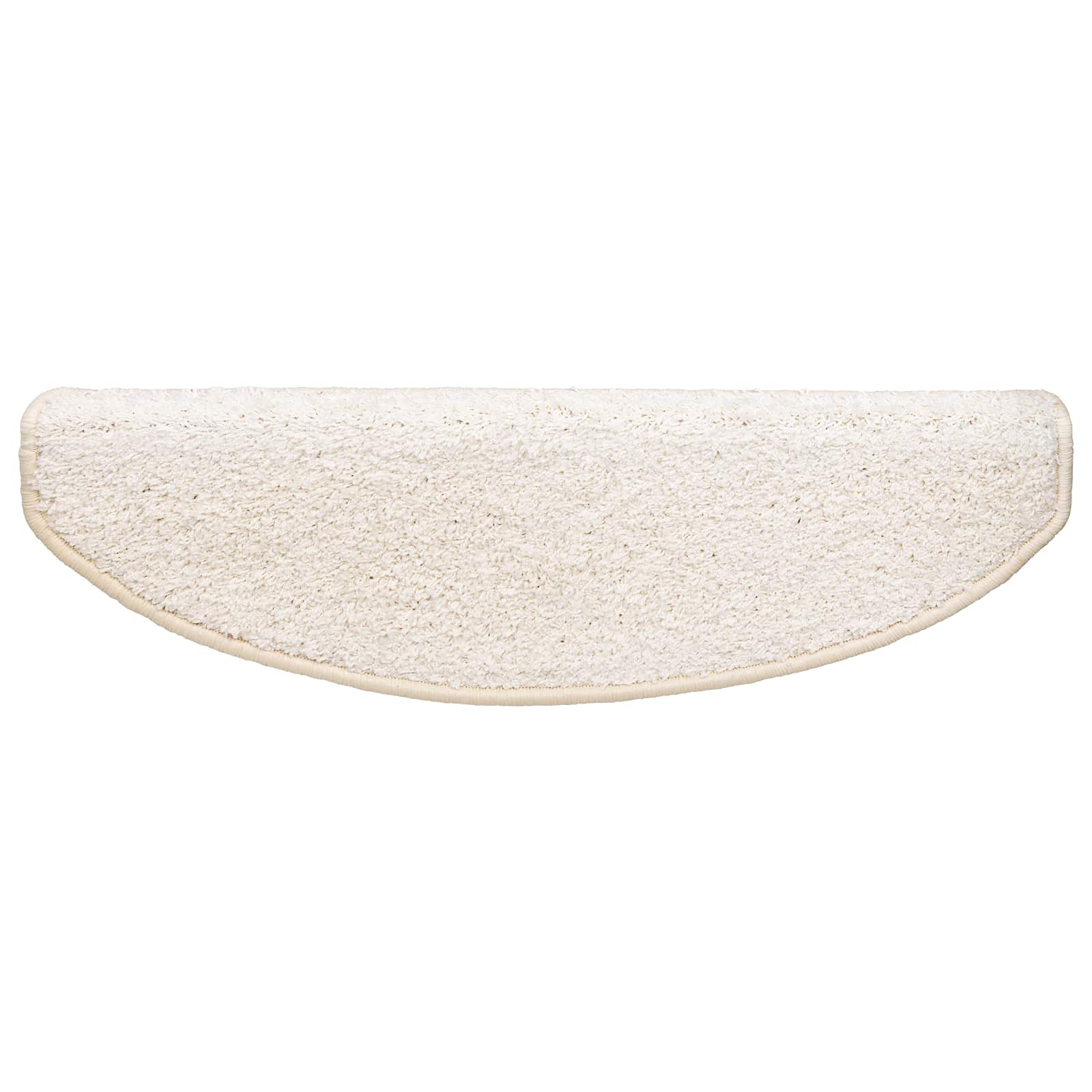 Stufenmatten 15 Stk. 56x17x3 cm Grau Halbrund