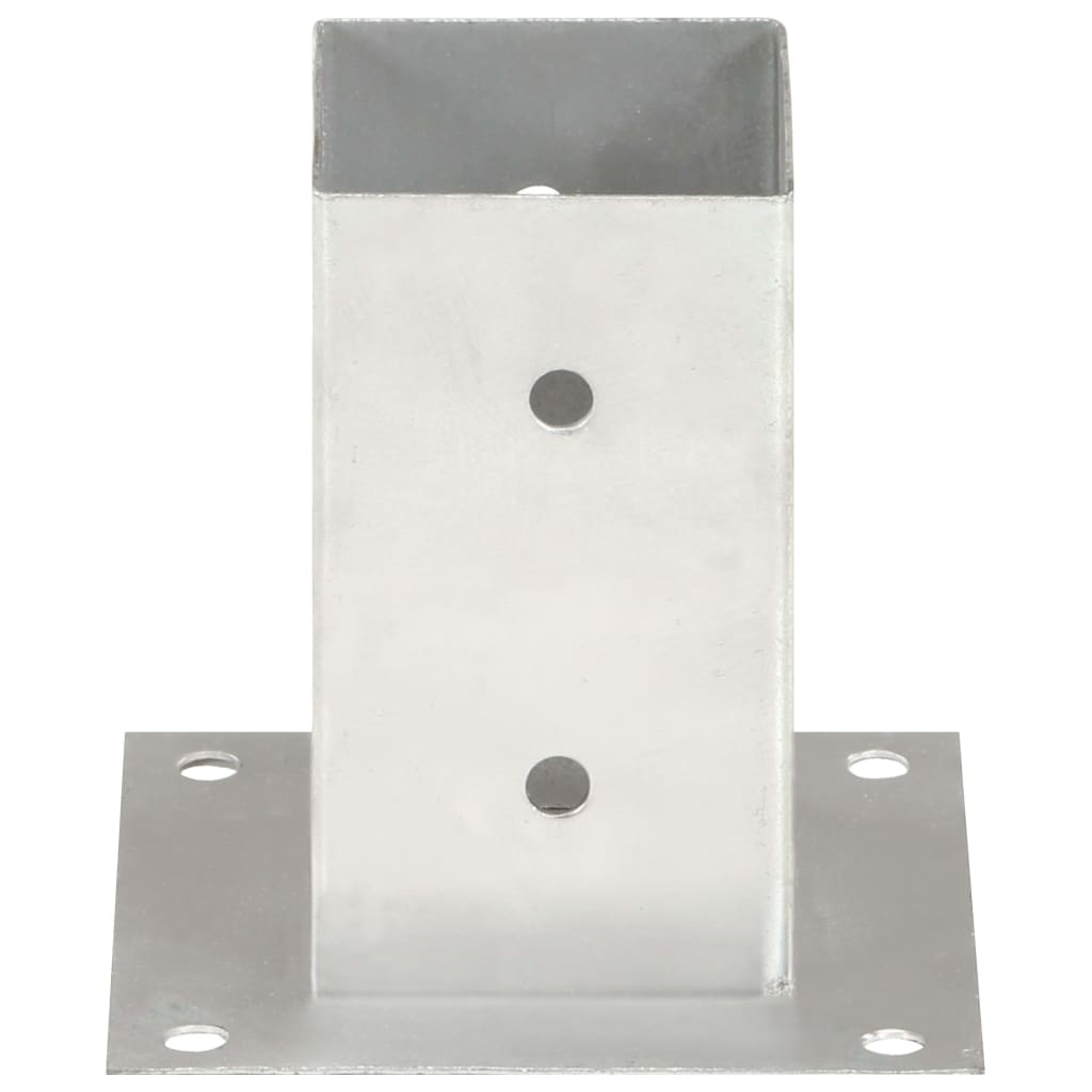 Pfostenanker 4 Stk. Verzinktes Metall 71 mm