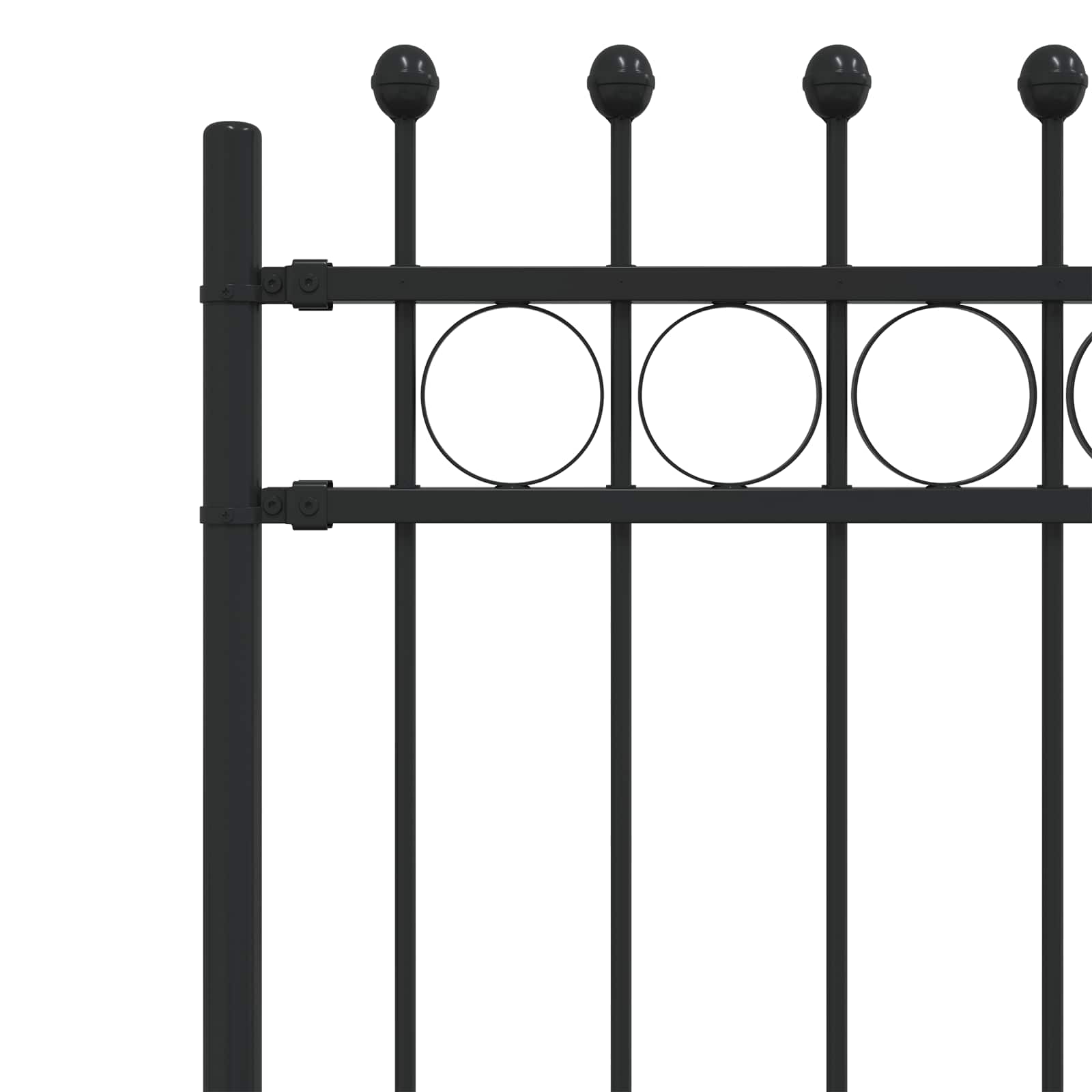 Ringzaun TILBURG Schwarz