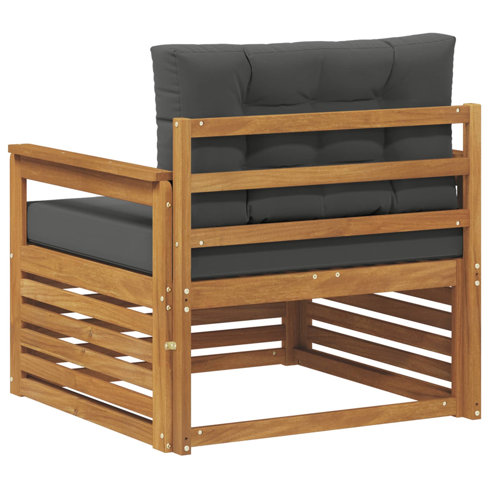 2 Stück Outdoor-Sofa Natur