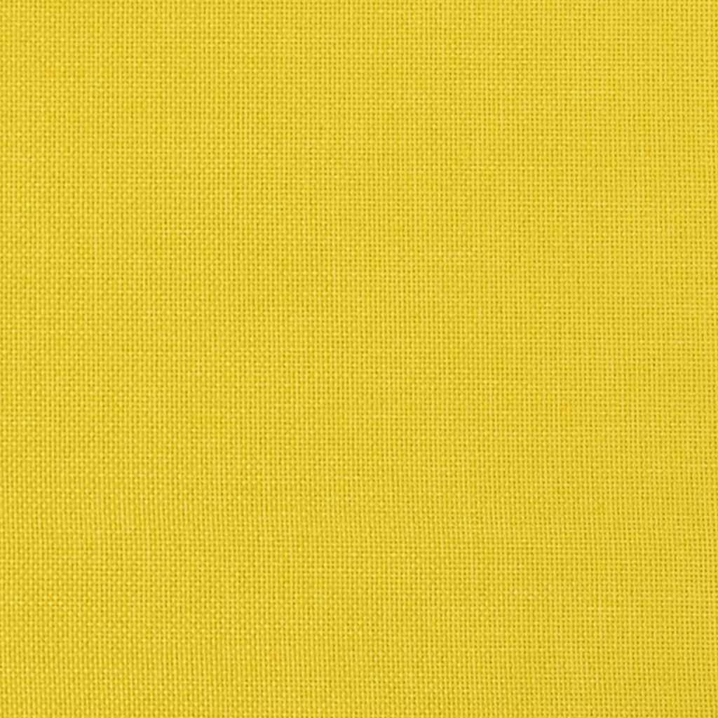 Fußhocker Hellgrau 60x50x41 cm Stoff