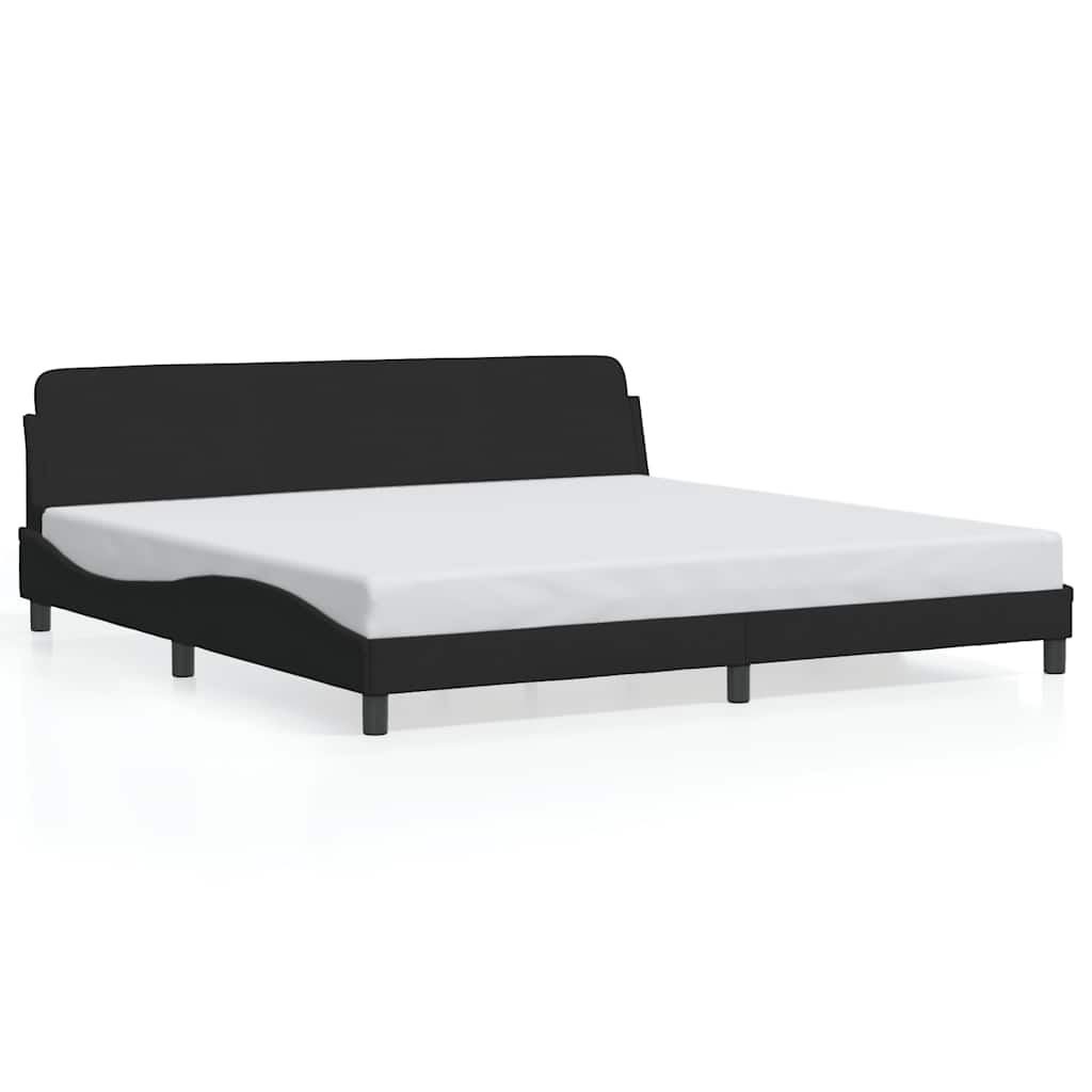 Bettgestell "Dover" Hellgrau 80x200 cm Samt
