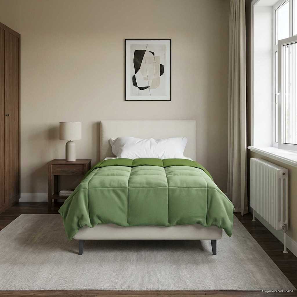 Sommerdecke Gesteppt Anthrazit 135 x 200 cm Mikrofaser