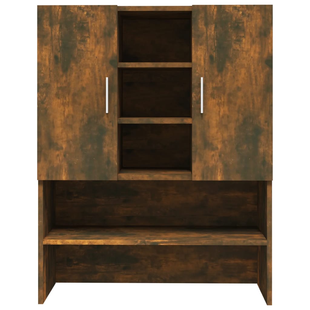 Waschmaschinenschrank Weiß 70,5x25,5x90 cm