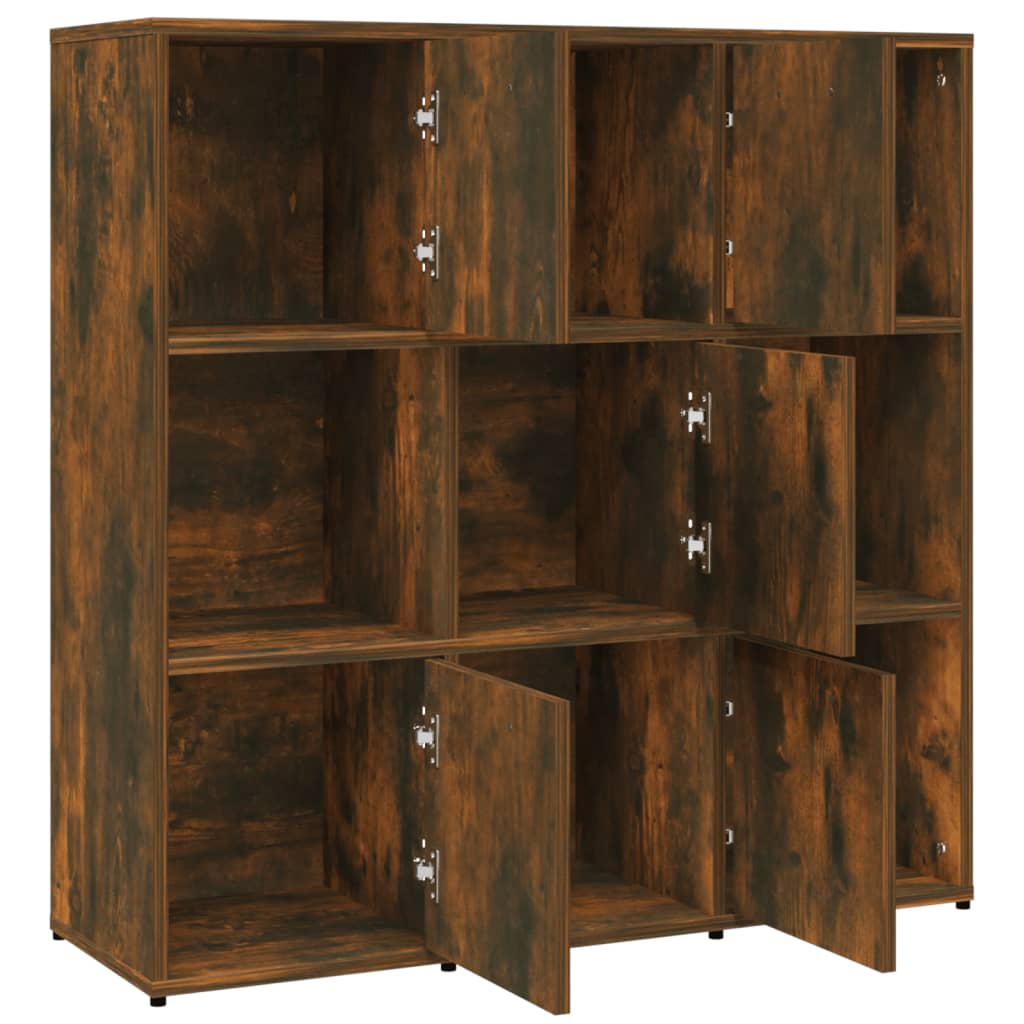 Bücherregal Weiß 90x30x90 cm Holzwerkstoff
