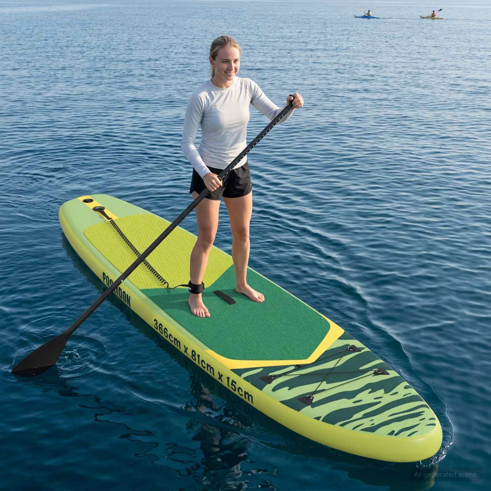 Aufblasbares Stand Up Paddle Board HYDROS 305 x 76 x 15 cm für
