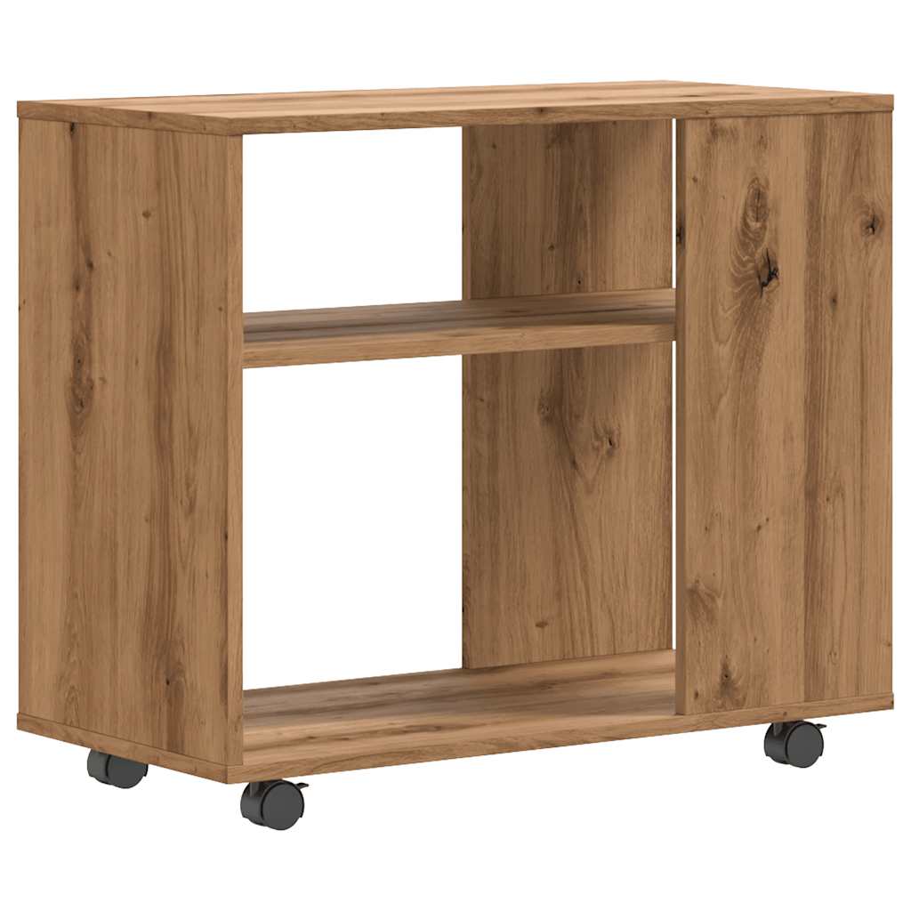Beistelltisch Weiß 70x35x55 cm Holzwerkstoff