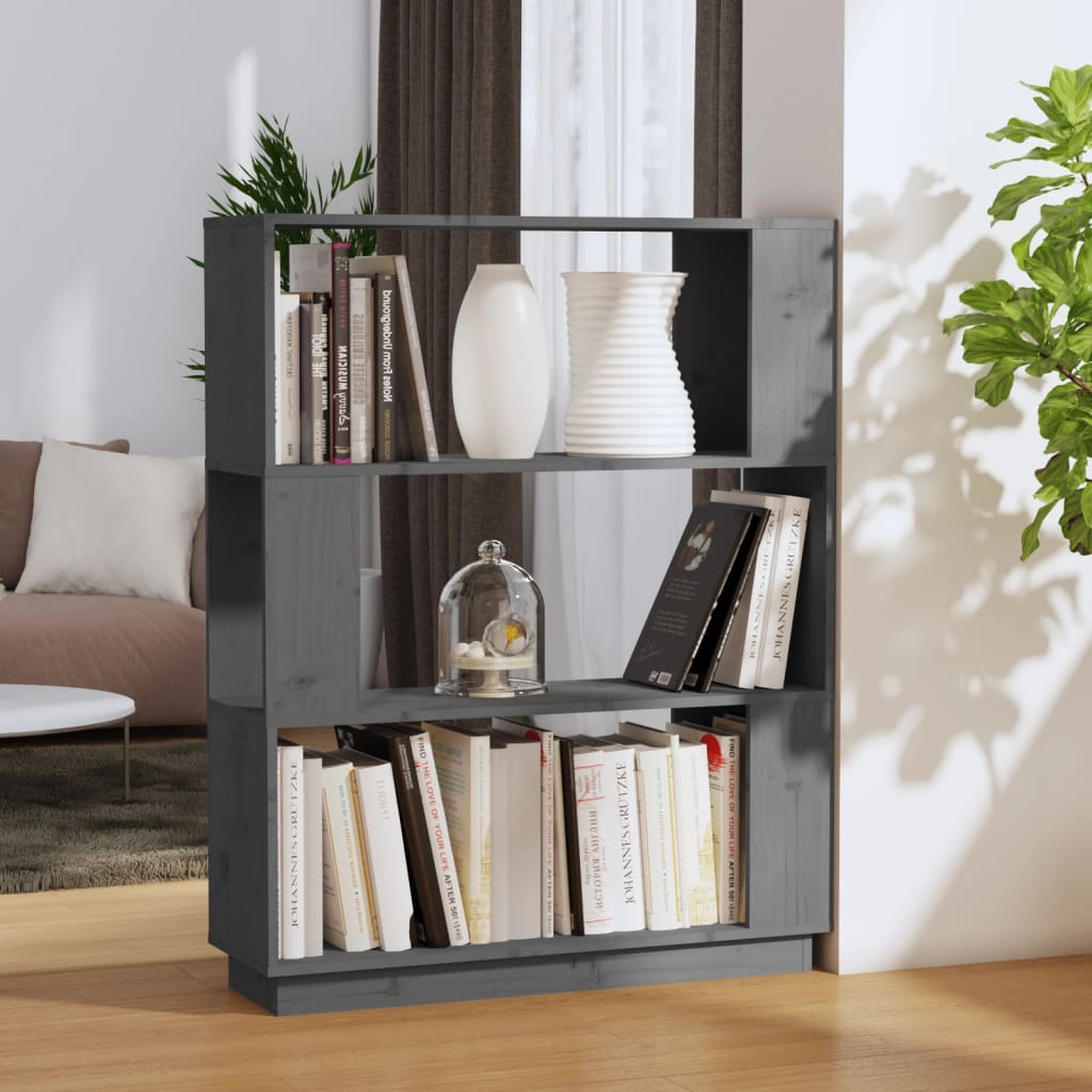 Bücherregal/Raumteiler 80x25x101 cm Massivholz Kiefer