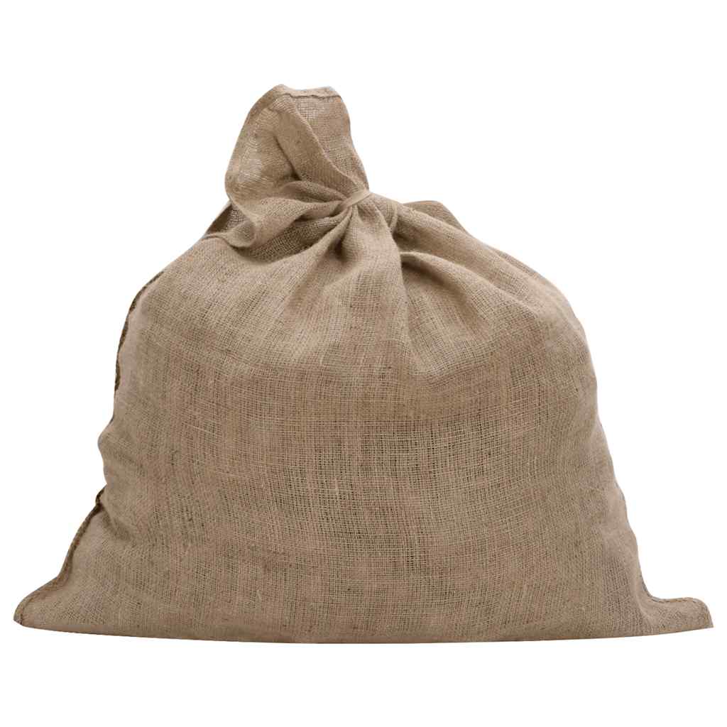 Jutesäcke 5 Stück 60 x 105 cm 100 % Jute 220 g/m²