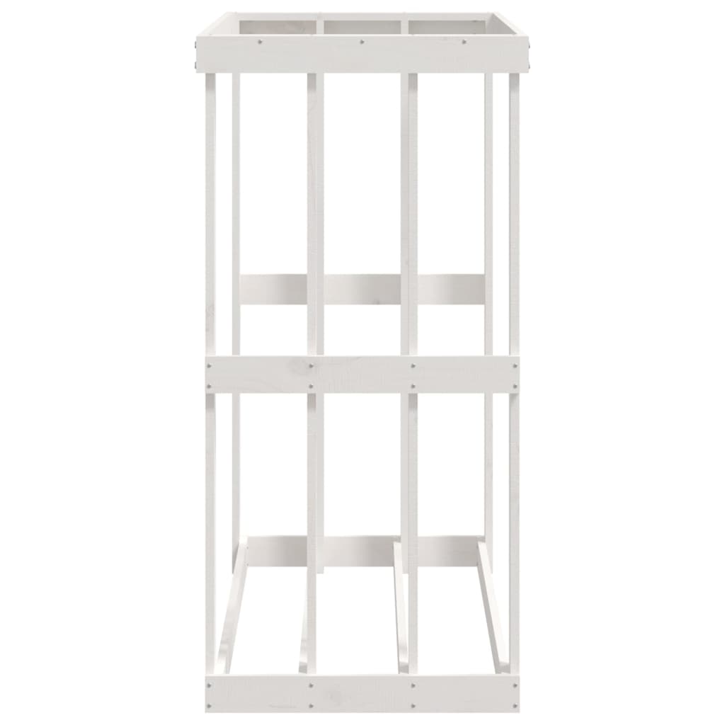 Outdoor-Kaminholzregal 108x52x106 cm Massivholz Kiefer