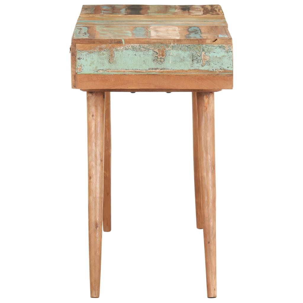 Schminktisch mit Spiegel 112x45x76 cm Akazie Massivholz
