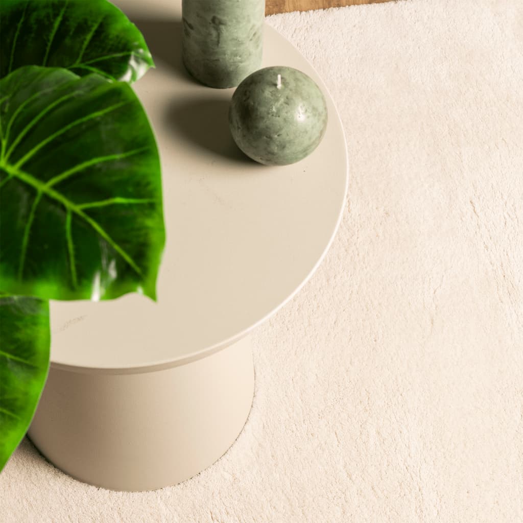 Teppich HUARTE Kurzflor Weich und Waschbar Anthrazit 60x110 cm
