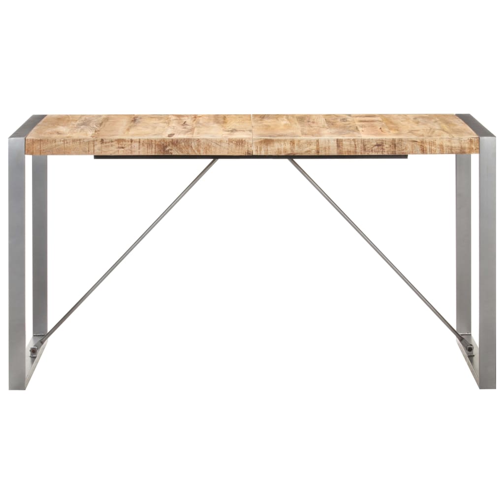 Esstisch 220x100x75 cm Massivholz Akazie