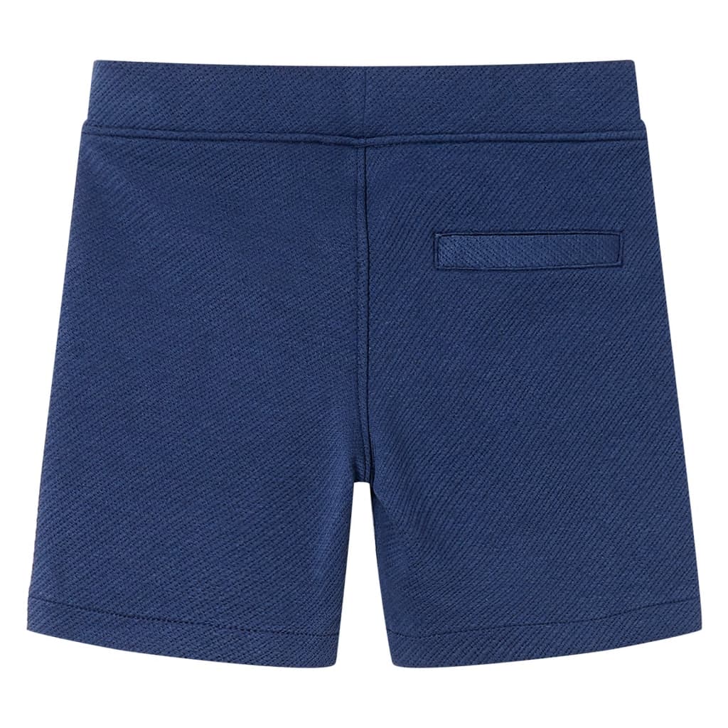 Kindershorts mit Kordelzug Dunkelblau 116