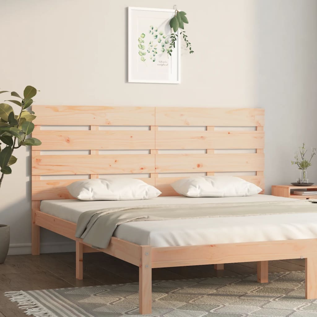 Kopfteil 90x3x80 cm Massivholz Kiefer