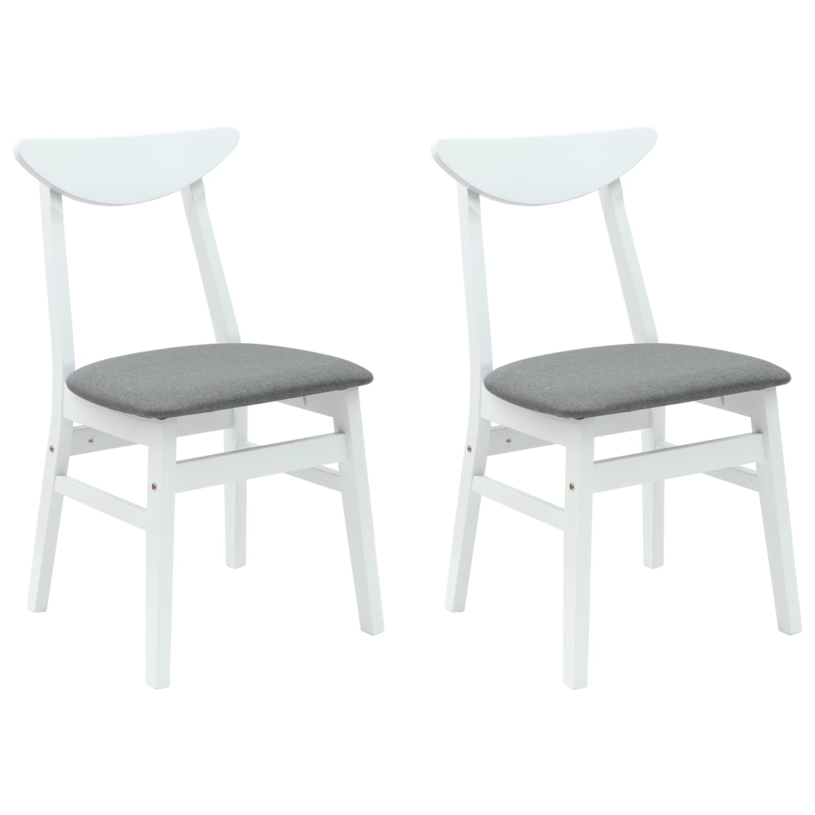 Esszimmerstühle 2 pcs Hellbraun 42 x 47.5 x 81 cm