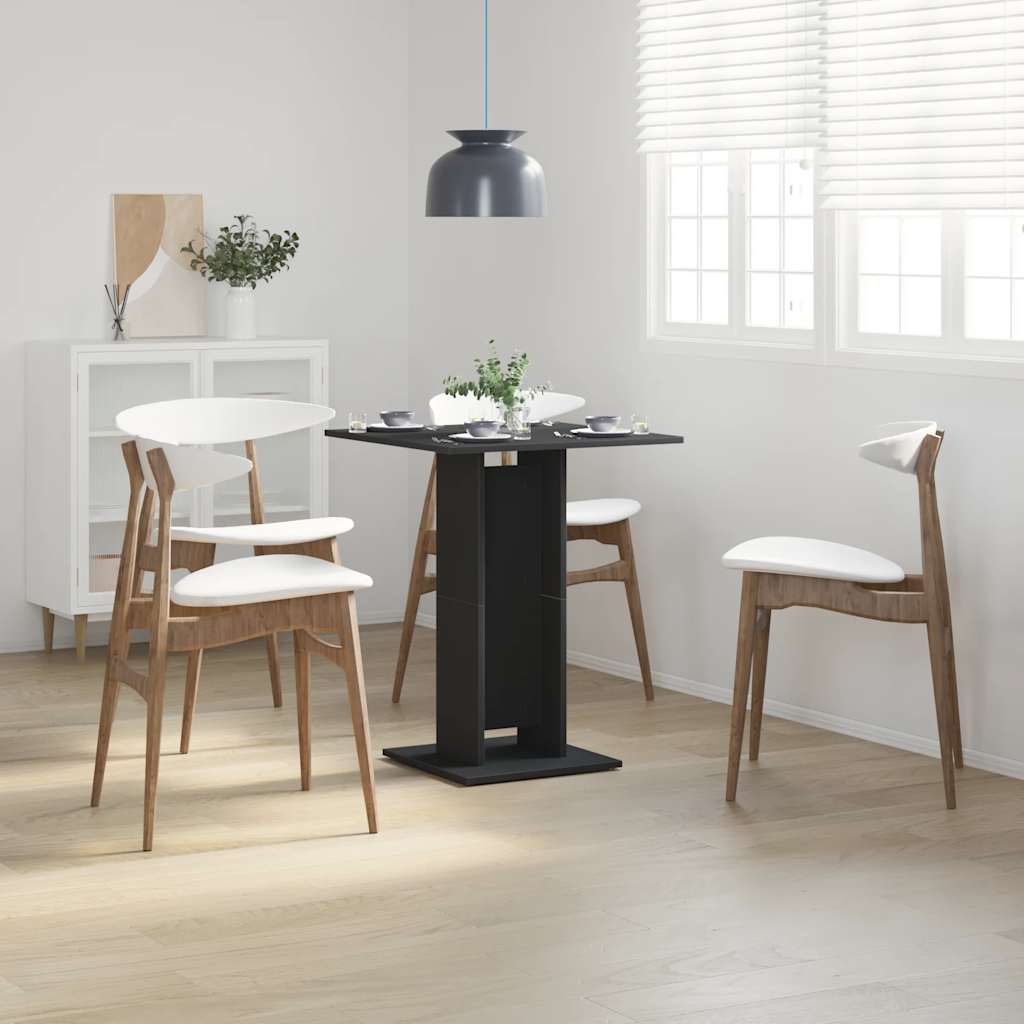 Bistrotisch Weiß 60x60x75 cm Holzwerkstoff