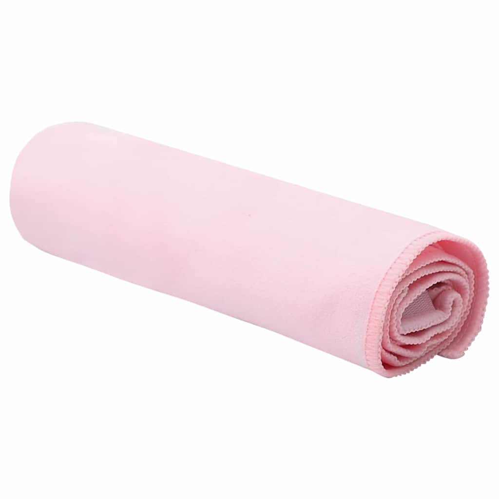 Sporthandtücher 2 pcs Schwarz 50 x 30 cm Polyester und Polyamid