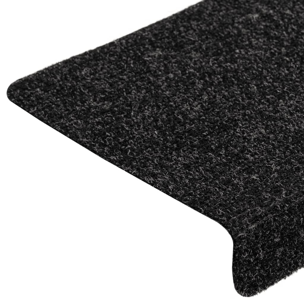 Stufenmatten Selbstklebend 15 Stk. 65x21x4 cm Hellbraun Rechteckiger Rand