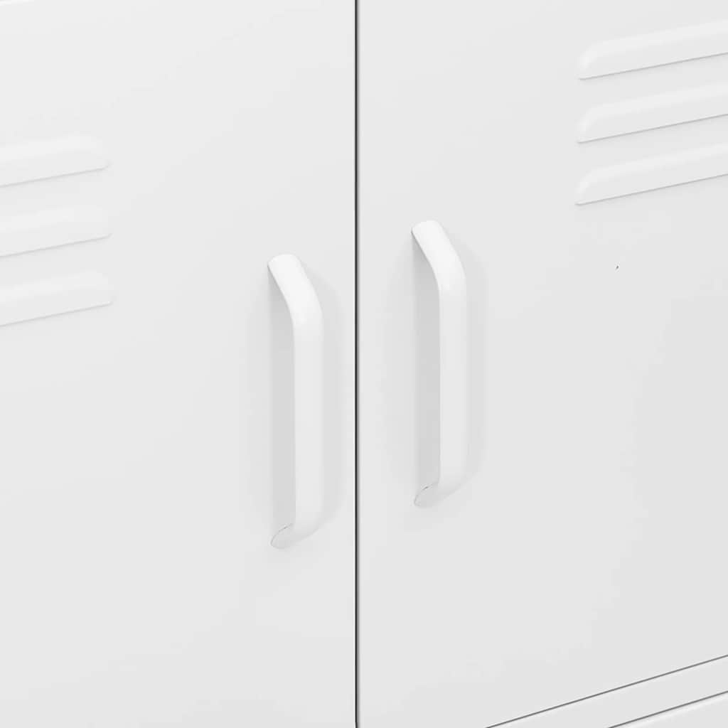Lagerschrank Olivgrün 80x35x101,5 cm Stahl