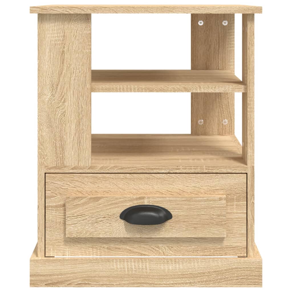 Beistelltisch Weiß 50x50x60 cm Holzwerkstoff