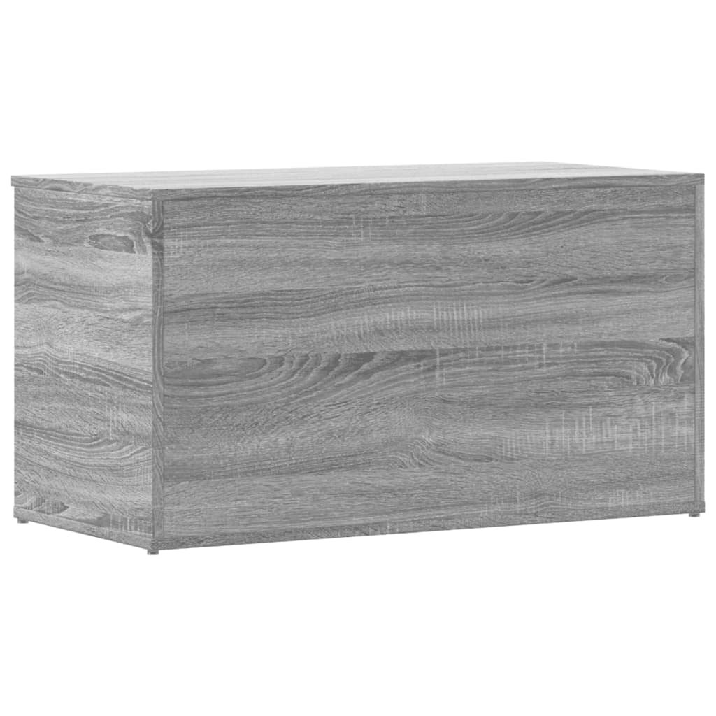 Aufbewahrungstruhe Weiß 84x42x46 cm Holzwerkstoff