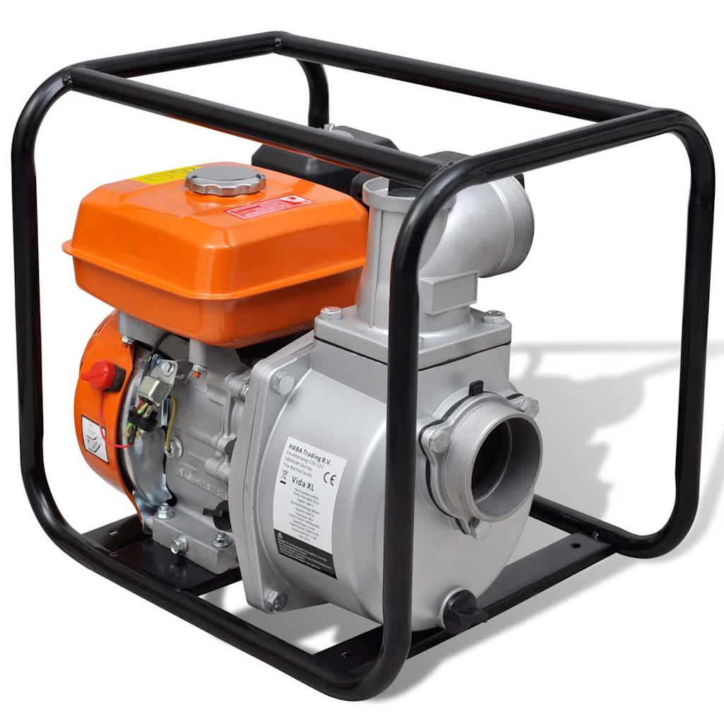 Benzin-Wasserpumpe 50 mm Schlauchanschluss 4800 W