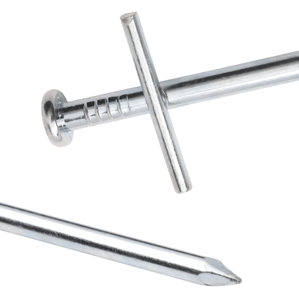 Zeltheringe 24 Stk. 23 cm Ø6 mm Verzinkter Stahl