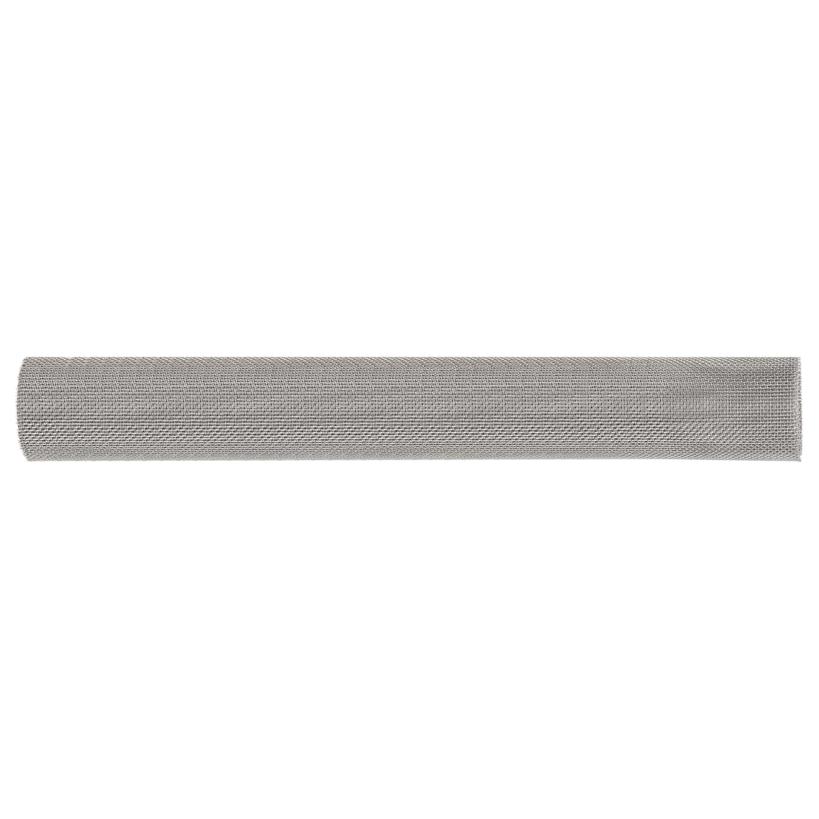 Mesh Bildschirm 20 x 500 cm 20 Mesh Edelstahl 201 Silber