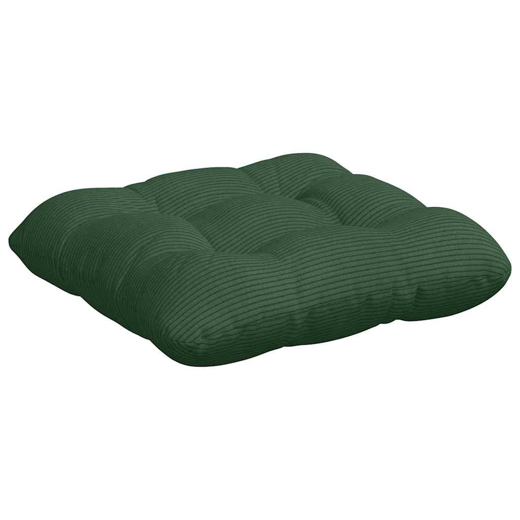 Sitzkissen 4 pcs Hellgrau 40 x 40 cm Cordstoff