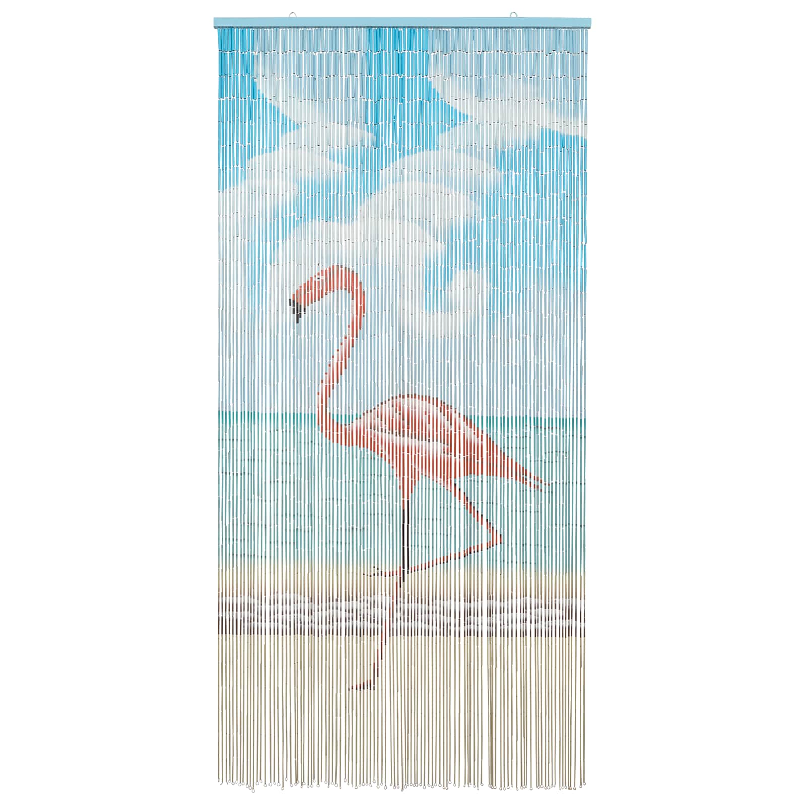 Insekten-Türvorhang Bambus Druck 90x220 cm Bambus