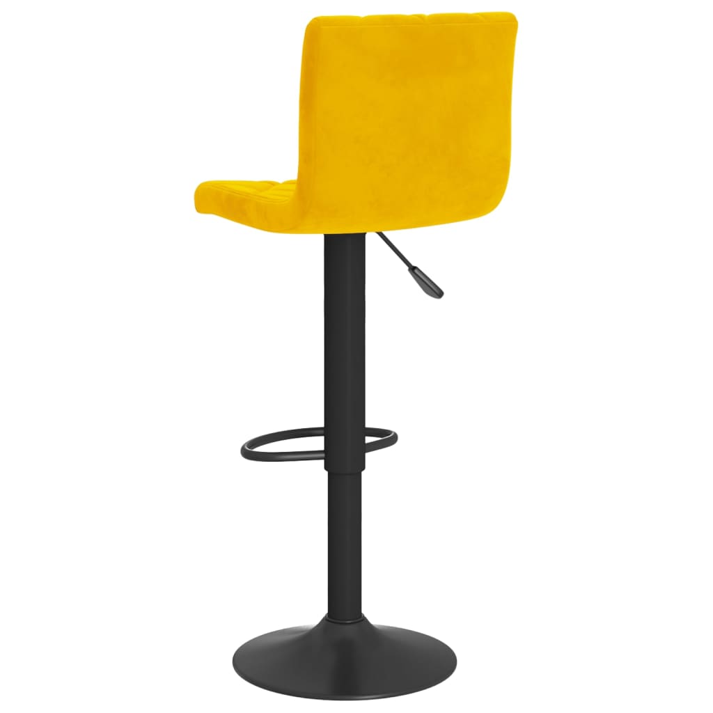 Barhocker 2 Stk. Creme Samt