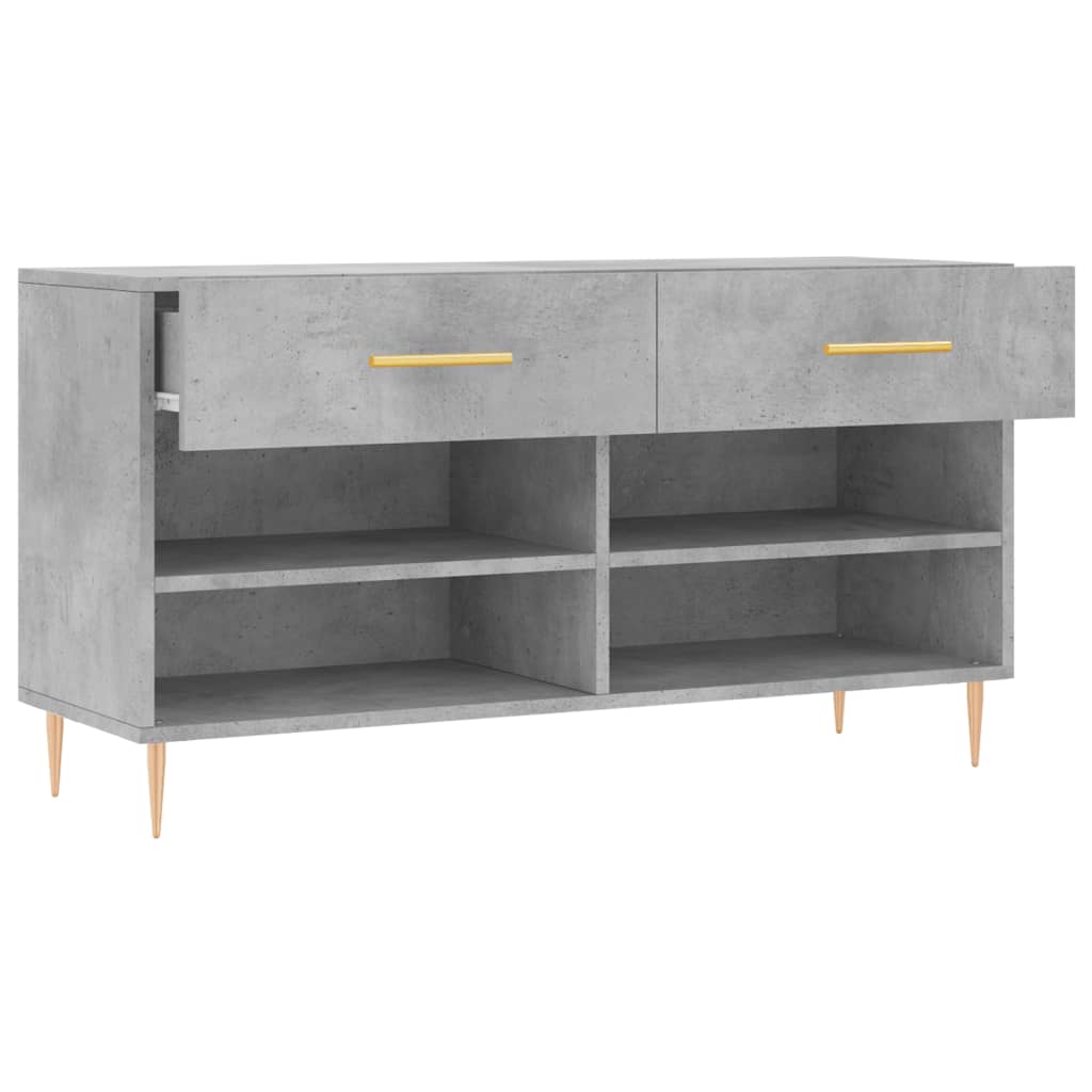 Schuhbank Weiß 102x35x55 cm Holzwerkstoff