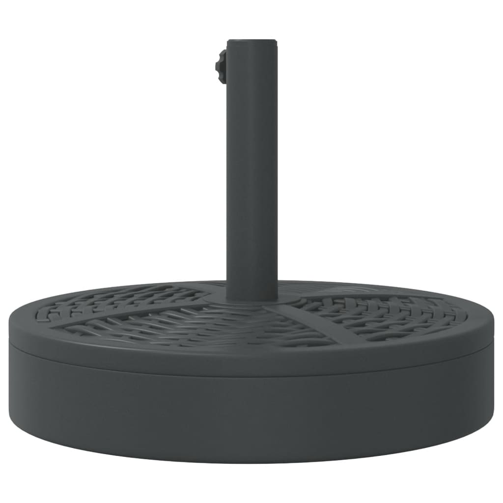 Sonnenschirmständer für Ø38/48 mm Mast 12 kg Rund