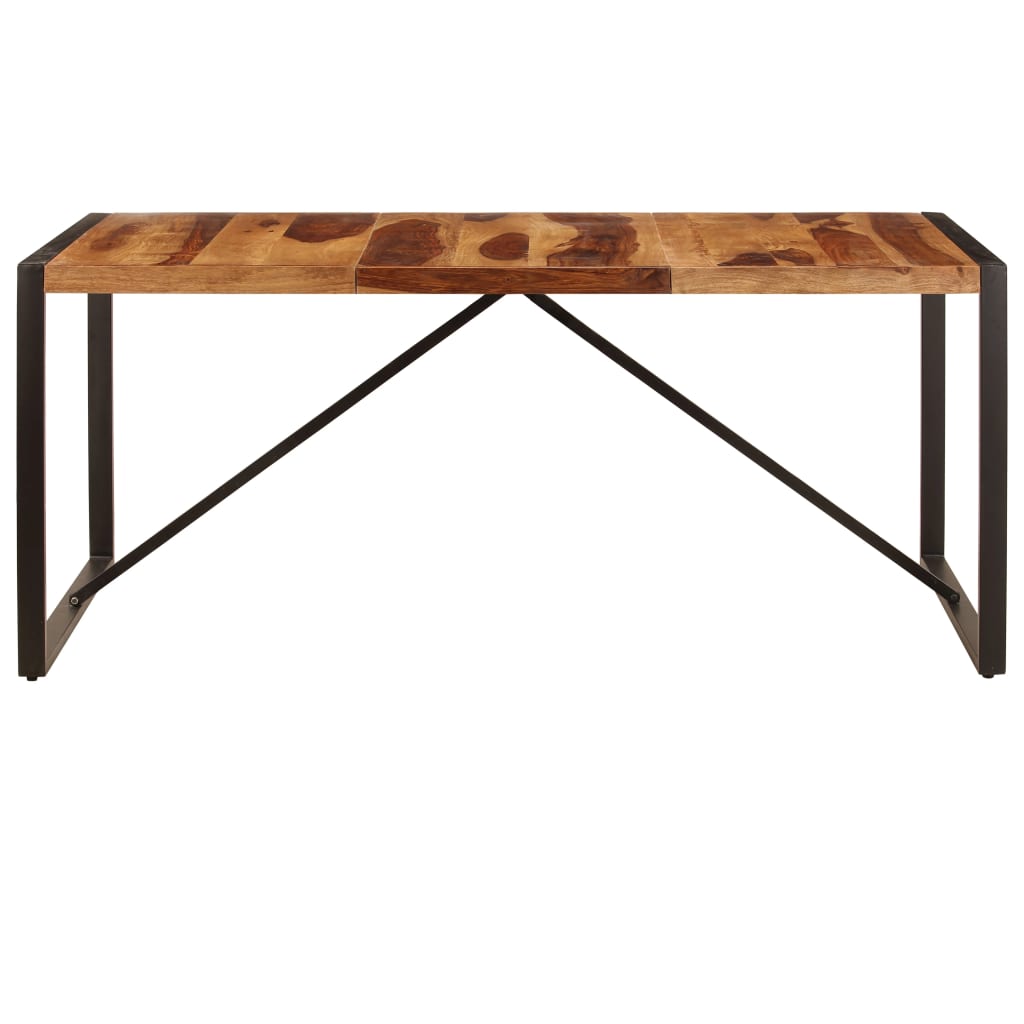 Esstisch 220x100x75 cm Massivholz Akazie
